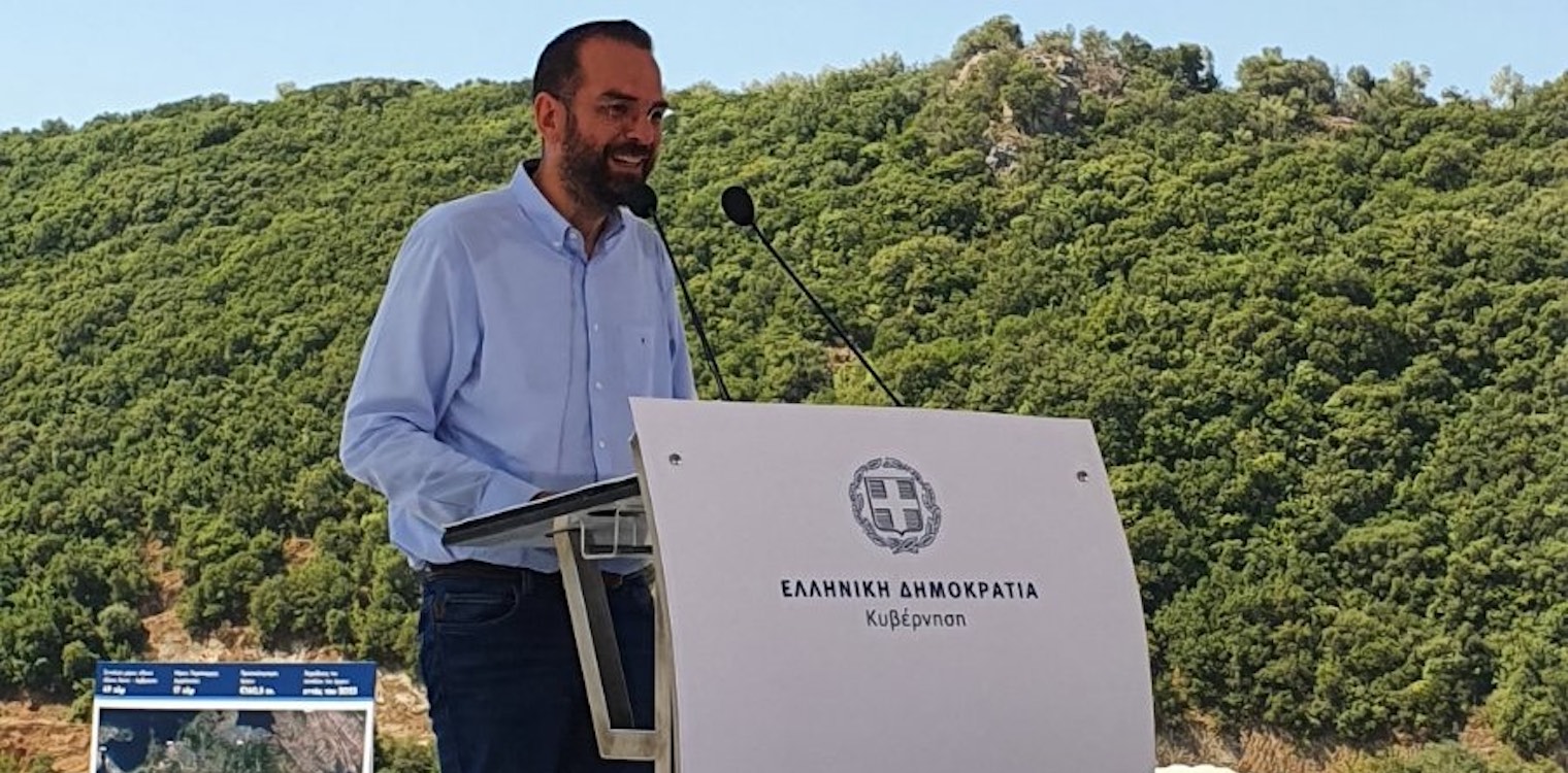Ο Νεκτάριος Φαρμάκης για την παράδοση στην κυκλοφορία της παράκαμψης Αμφιλοχίας