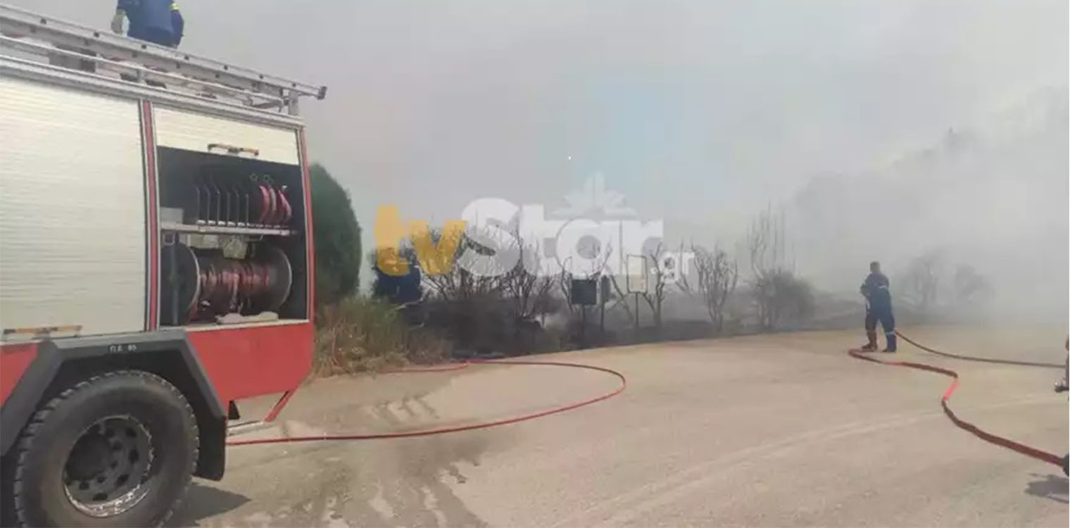 Φωτιά στο Δίστομο: Καλύτερη η εικόνα του πύρινου μετώπου στη Βοιωτία