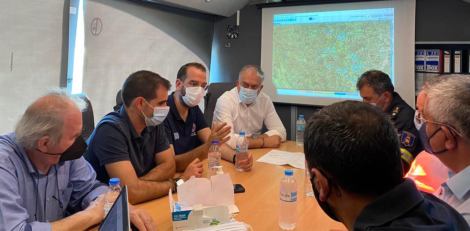 Φαρμάκης: Παραμένουμε σε εγρήγορση, πολλά τα ερωτηματικά για τη συχνότητα πυρκαγιών στην Ηλεία