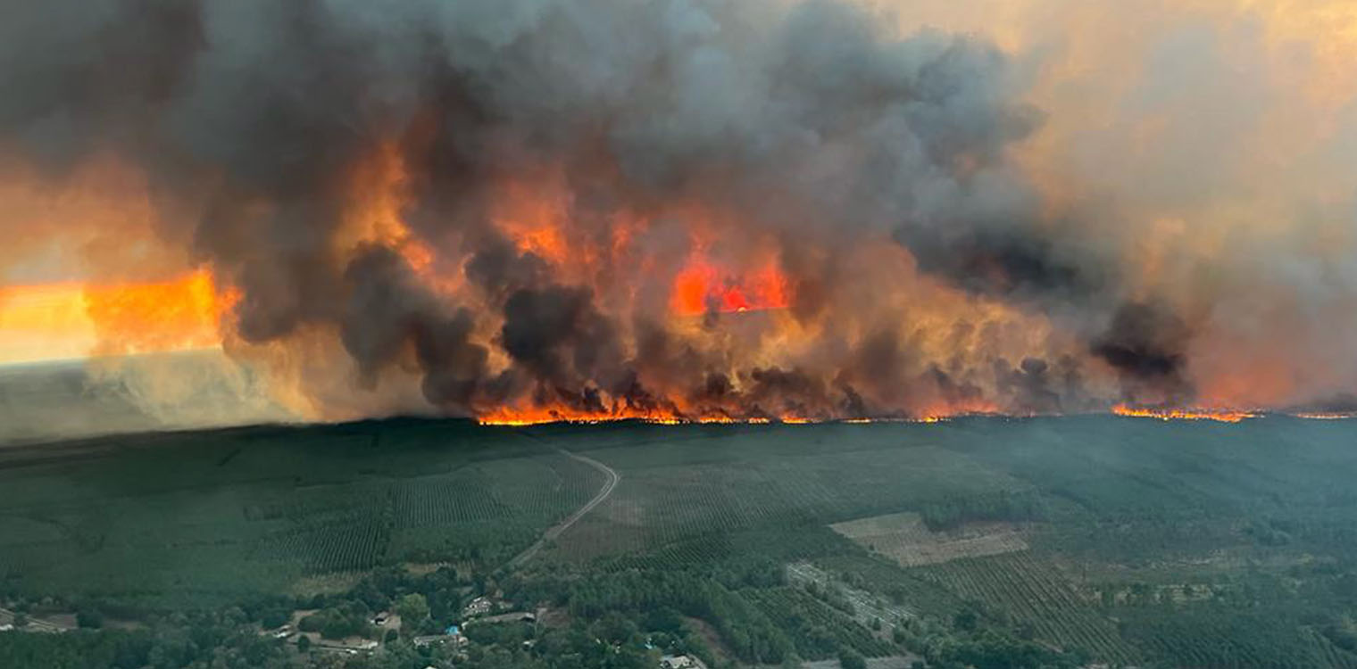Γαλλία: Καταστράφηκαν σπίτια και στρέμματα από τις πυρκαγιές - Απομακρύνθηκαν σχεδόν 6.000 άνθρωποι