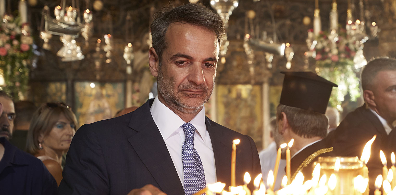Μητσοτάκης από Τήνο: «Ζητούμενο για τη χώρα η ενότητα» - Το μήνυμα του πρωθυπουργού για τον Δεκαπενταύγουστο