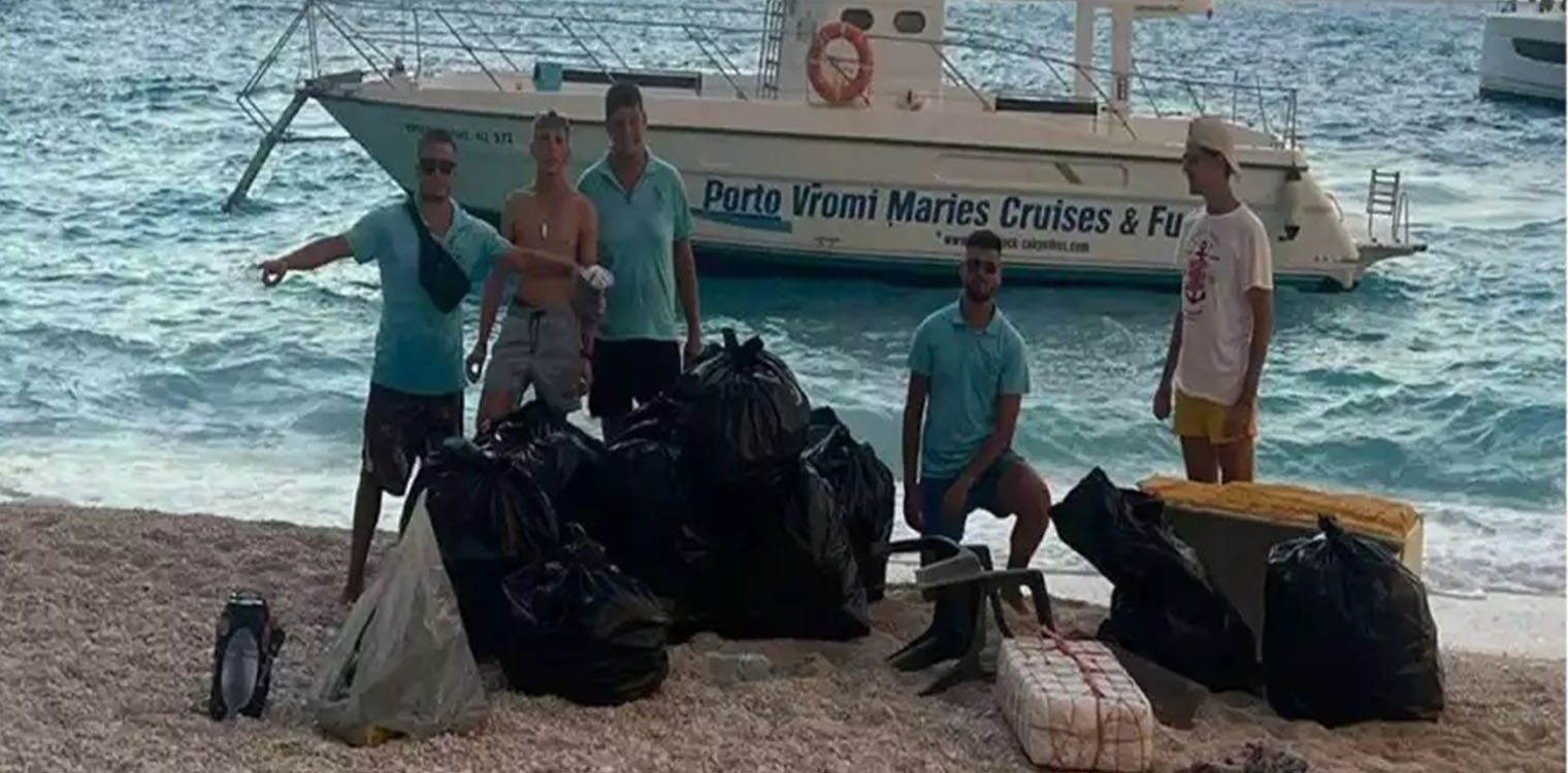 Ζάκυνθος: Κοινοπραξία μάζεψε τελικά τα σκουπίδια από το Ναυάγιο - Το «μπαλάκι» ευθυνών και η φωτογραφία που προκάλεσε σάλο