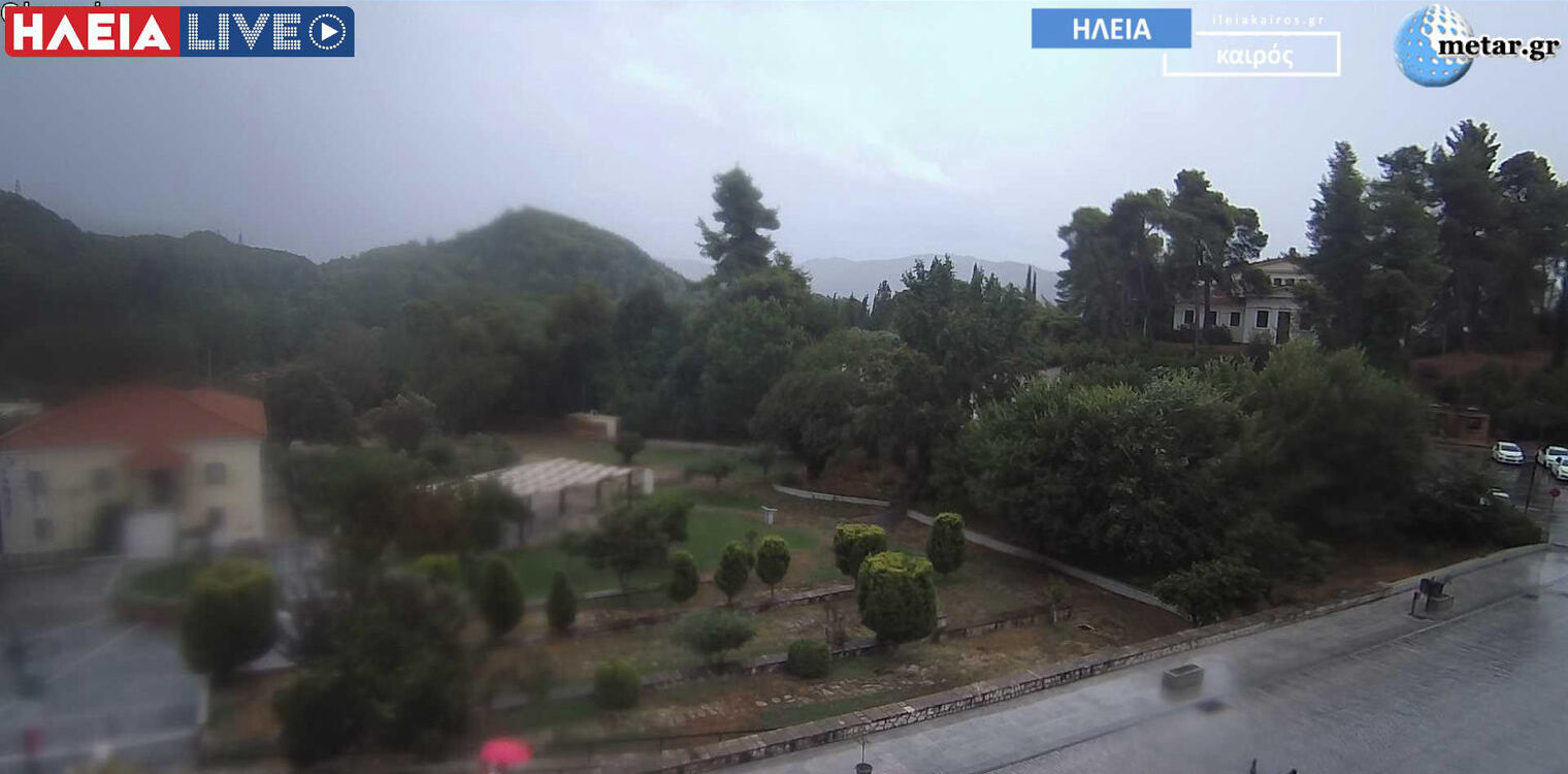 Ηλεία: Βροχές και τοπικές καταιγίδες στα ορεινά και ημιορεινά του νομού