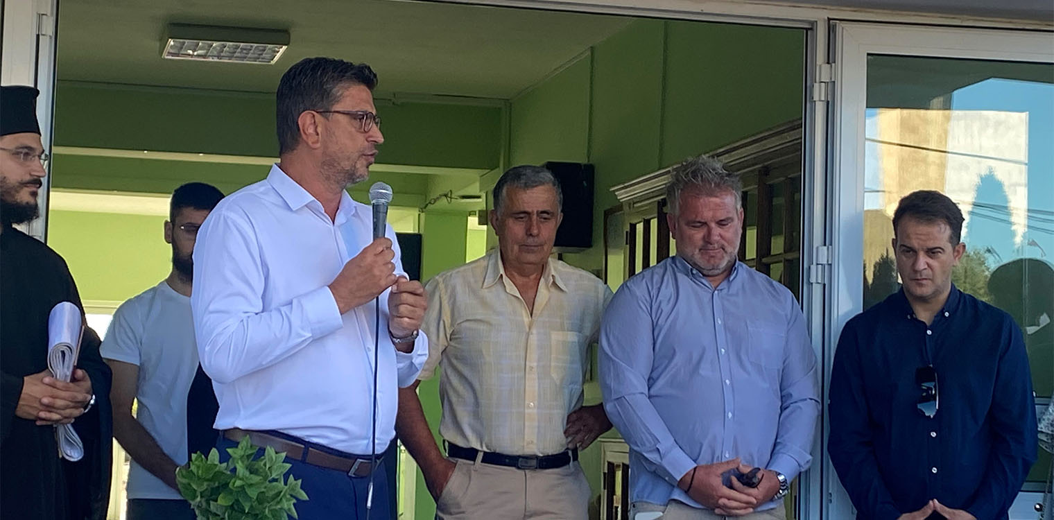 Καλή και δημιουργική σχολική χρονιά από τον Δήμαρχο Γιάννη Λέντζα - Στα σχολεία του Δήμου Ανδραβίδας-Κυλλήνης