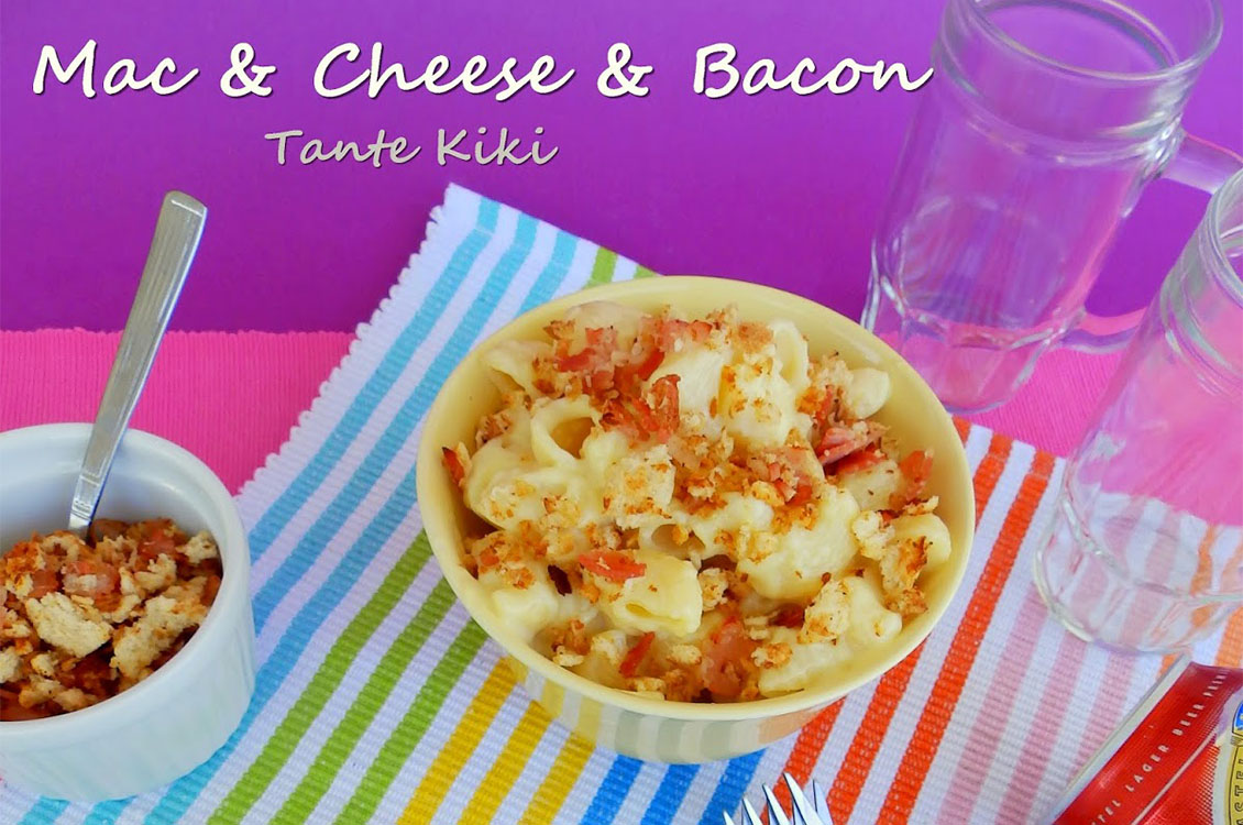 Mac &amp; Cheese &amp; Bacon ..."Tante Kiki"