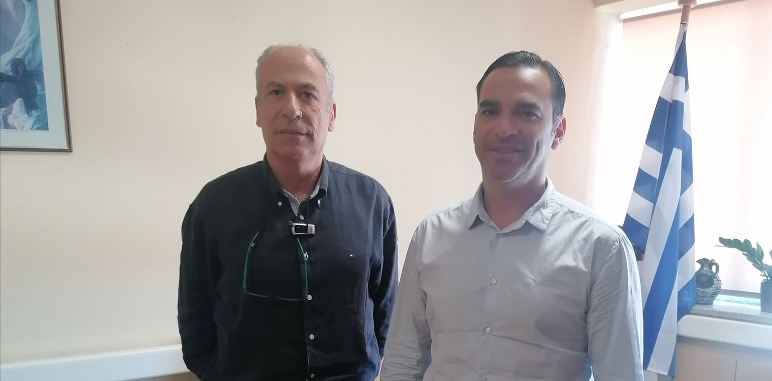 Συνάντηση Δ. Νικολακόπουλου με τον Διευθυντή της Δευτεροβάθμιας Εκπαίδευσης Α. Ζέρβα