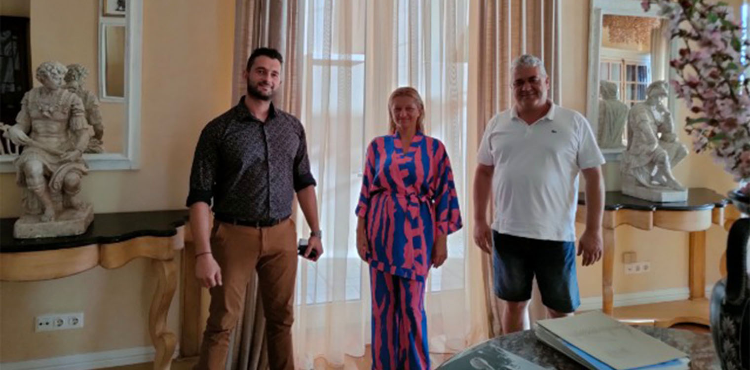 Συνάντηση Δ. Αυγερινοπούλου με εκπρόσωπους του σωματείου των ξενοδοχοϋπαλλήλων Ν. Ηλείας