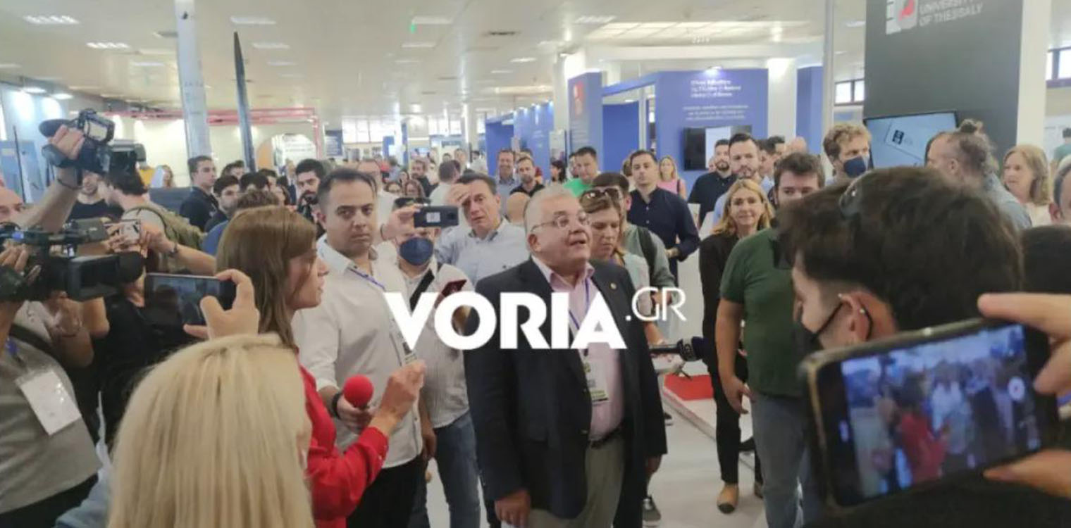 ΔΕΘ 2022: Καβγάς της Νοτοπούλου με τον πρύτανη του ΑΠΘ για την πανεπιστημιακή αστυνομία (video)