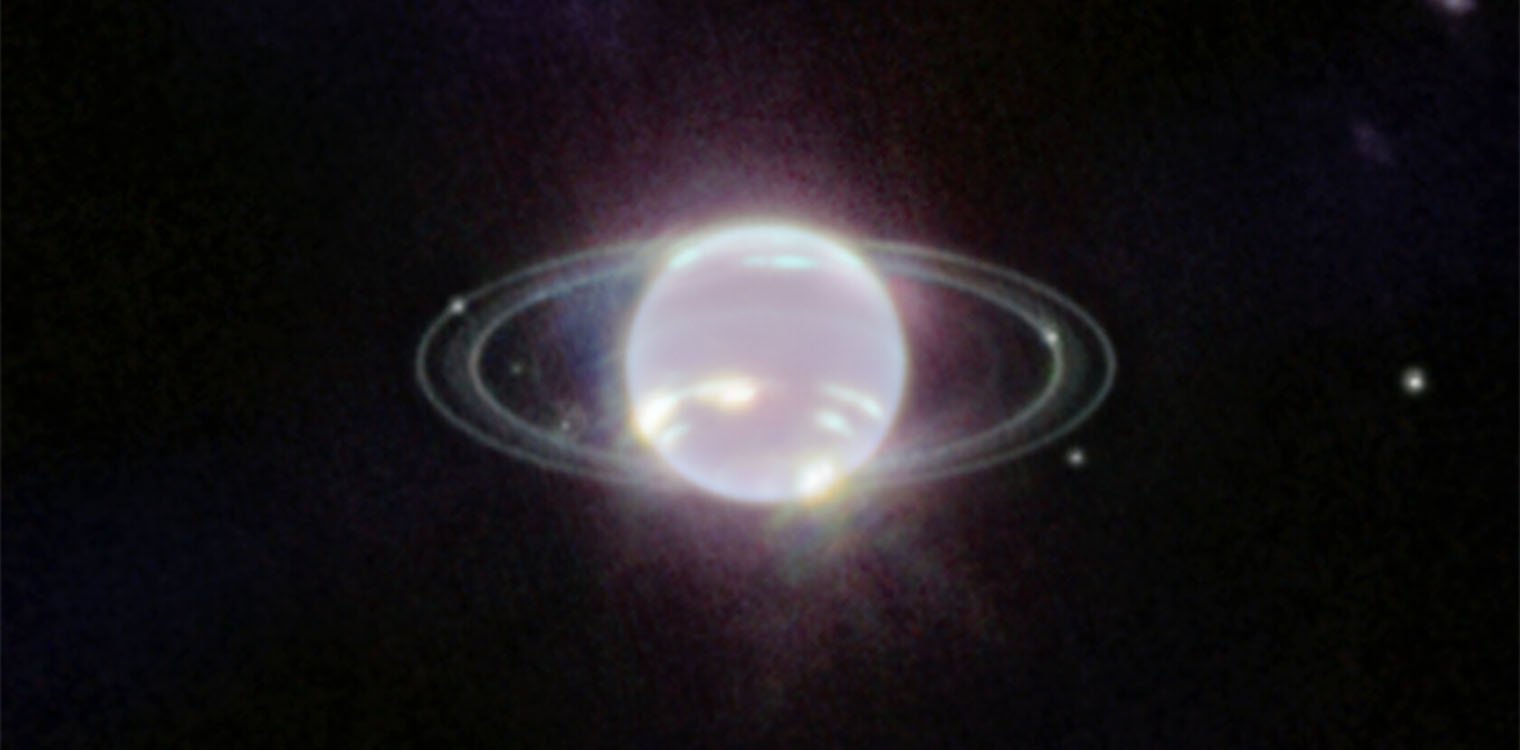 Το διαστημικό τηλεσκόπιο James Webb φωτογράφησε τον Ποσειδώνα και τους δακτυλίους του