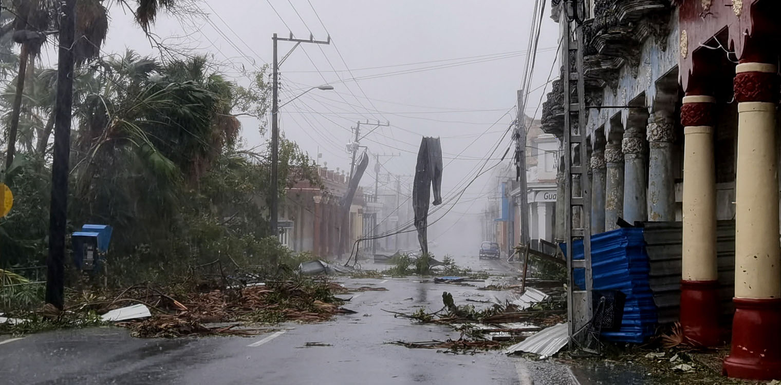 Τυφώνας Ίαν: Χωρίς ρεύμα ολόκληρη η Κούβα – Συγκλονιστική εικόνα από το διάστημα