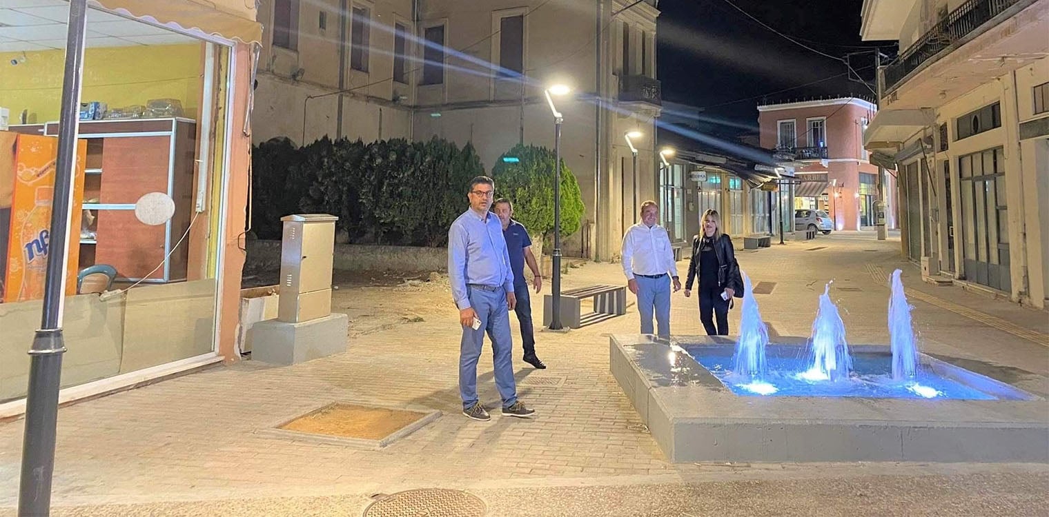 Προχωρά η ανάπλαση της έδρας του Δήμου Ανδραβίδας-Κυλλήνης - Αλλάζουν όψη και τα Λεχαινά!