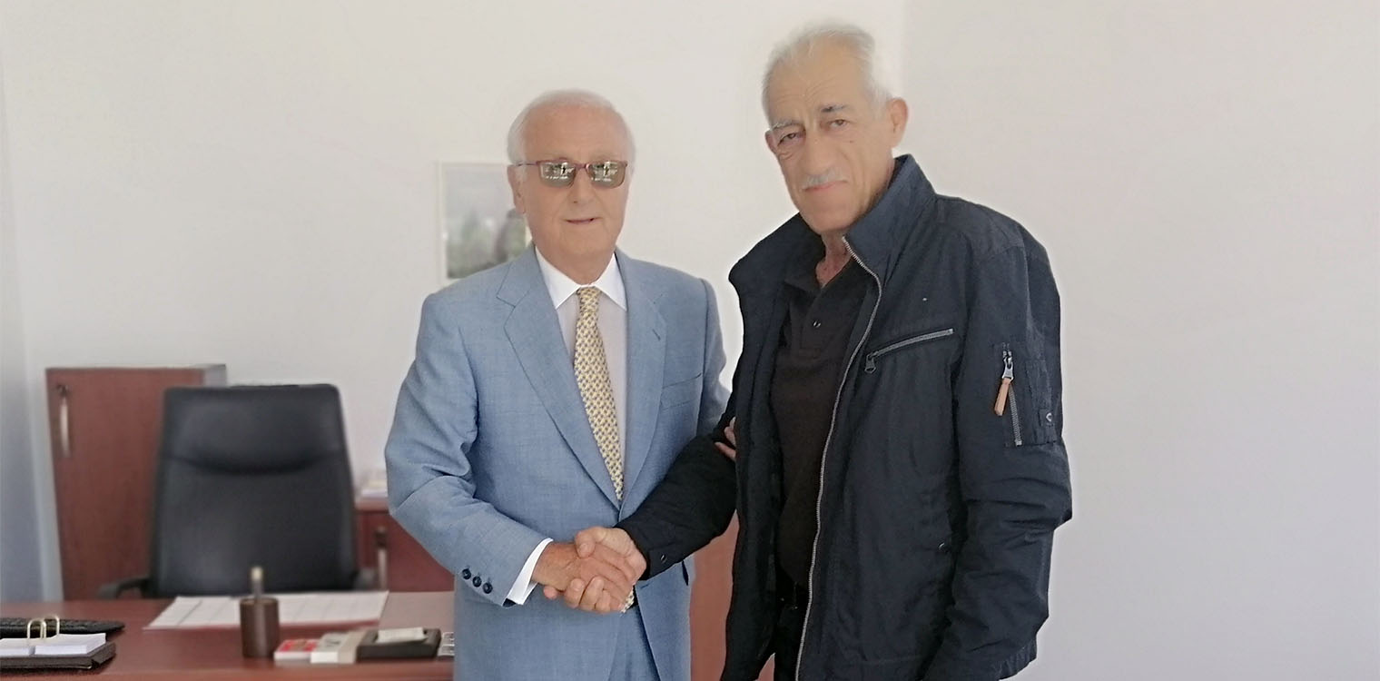 Η εκδήλωση μνήμης και τιμής στο επίκεντρο της συνάντησης του καθηγητή Χρήστου Τσάμη με το Δήμαρχο Ήλιδας