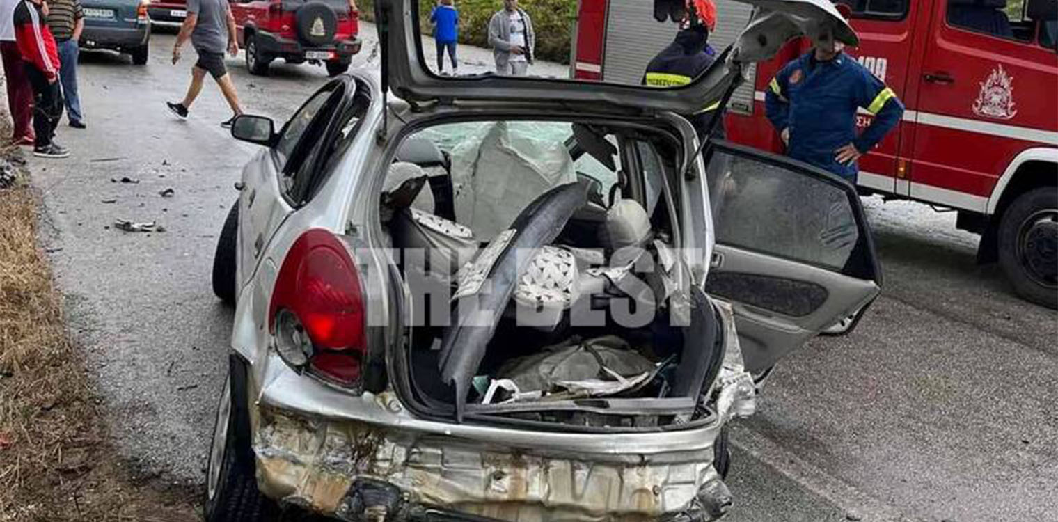 Μια νεκρή σε τροχαίο στην Πατρών - Πύργου στο ύψος των Τσουκαλεϊκων - Σύγκρουση φορτηγού με ΙΧ (upd)