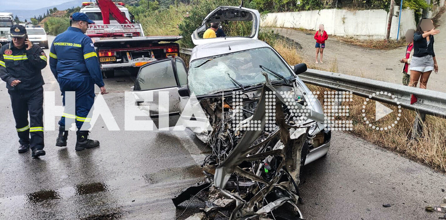 Πατρών - Πύργου: Τραγωδία με δύο νεκρούς από την Αμαλιάδα στα Τσουκαλέικα - Σύγκρουση ΙΧ με νταλίκα