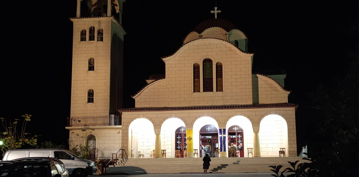 Αγρυπνώντας για τον Ευαγγελιστή Λουκά, στον Ι.Ν. Αγ. Παντελεήμονος Πύργου