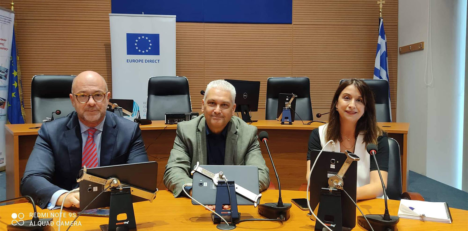 Επίσκεψη μαθητών και καθηγητών από ξένες χώρες στην ΠΔΕ στα πλαίσια της τρίτης συνάντησης των εταίρων προγράμματος Erasmus+