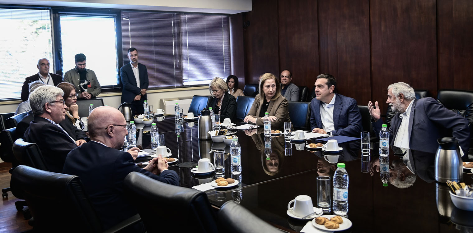 Τσίπρας στην ΕΑΒ: Επαναδιαπραγμάτευση των συμβάσεων με συμμετοχή της ελληνικής βιομηχανίας