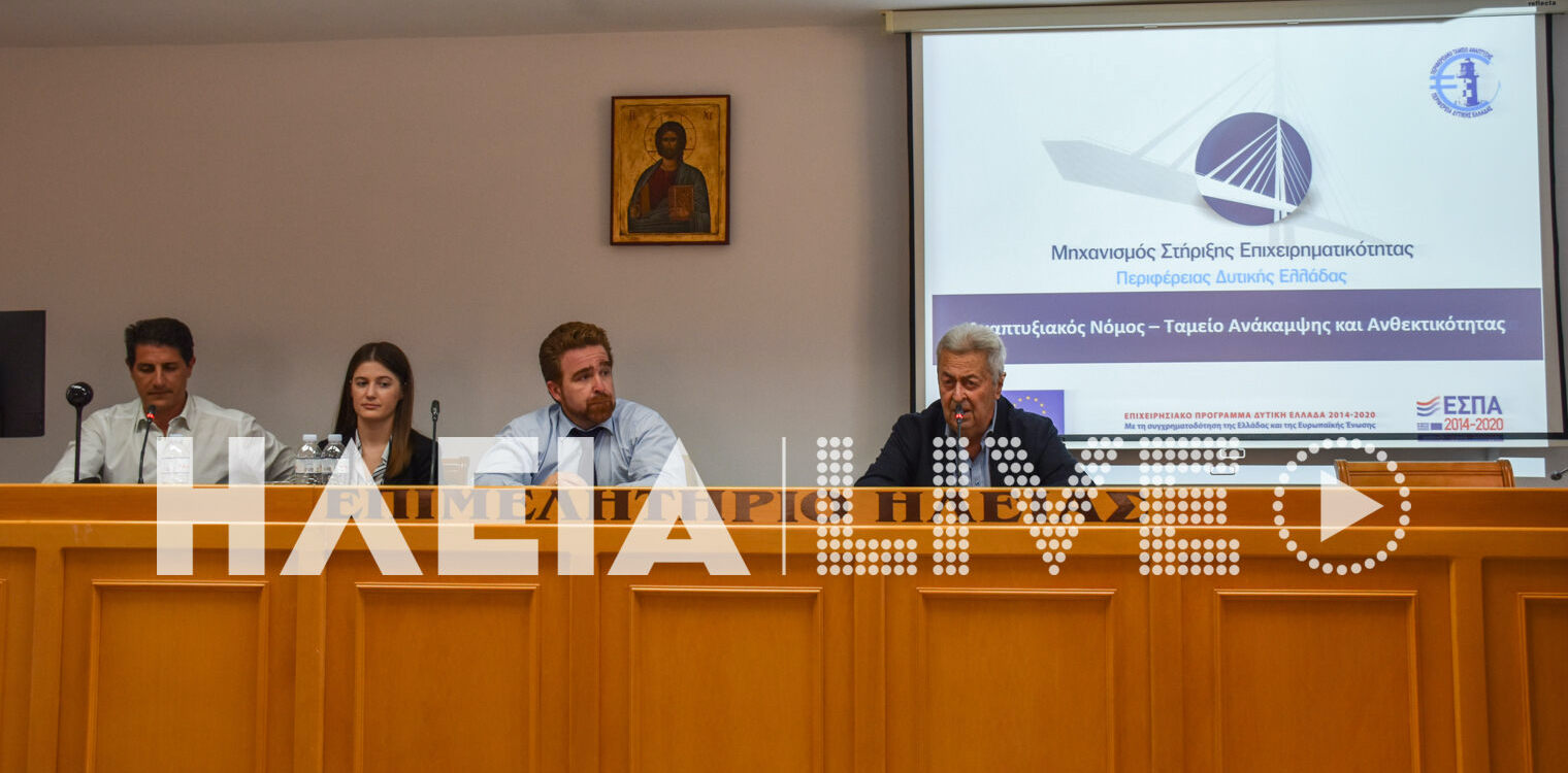 Επιμελητήριο Ηλείας: Workshop για την στήριξη της επιχειρηματικότητας
