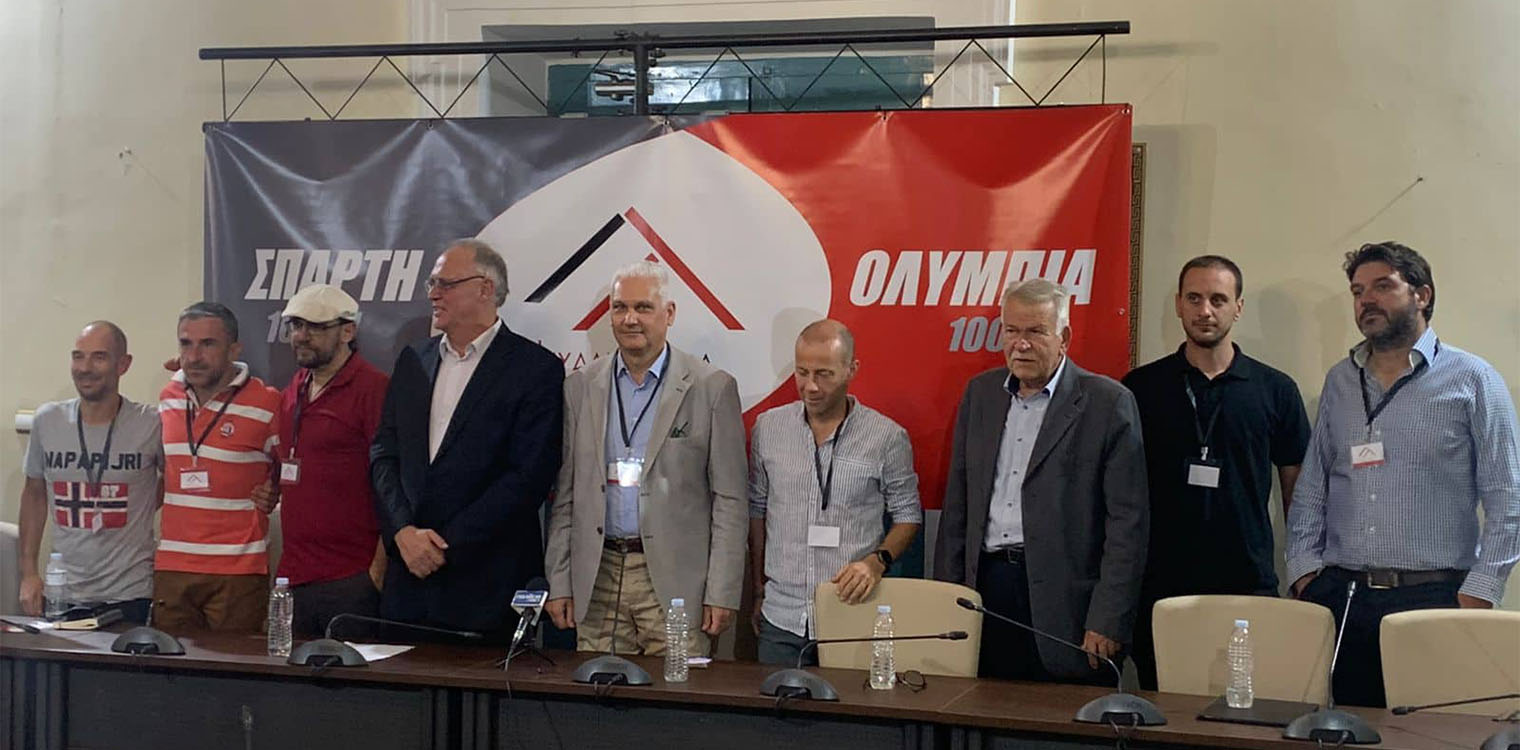 Στη Σπάρτη ο Φ. Ζαΐμης – Στήριξε την παρουσίαση της νέας διοργάνωσης «HEYDAY ROAD» που θα ενώσει Σπάρτη και Ολυμπία