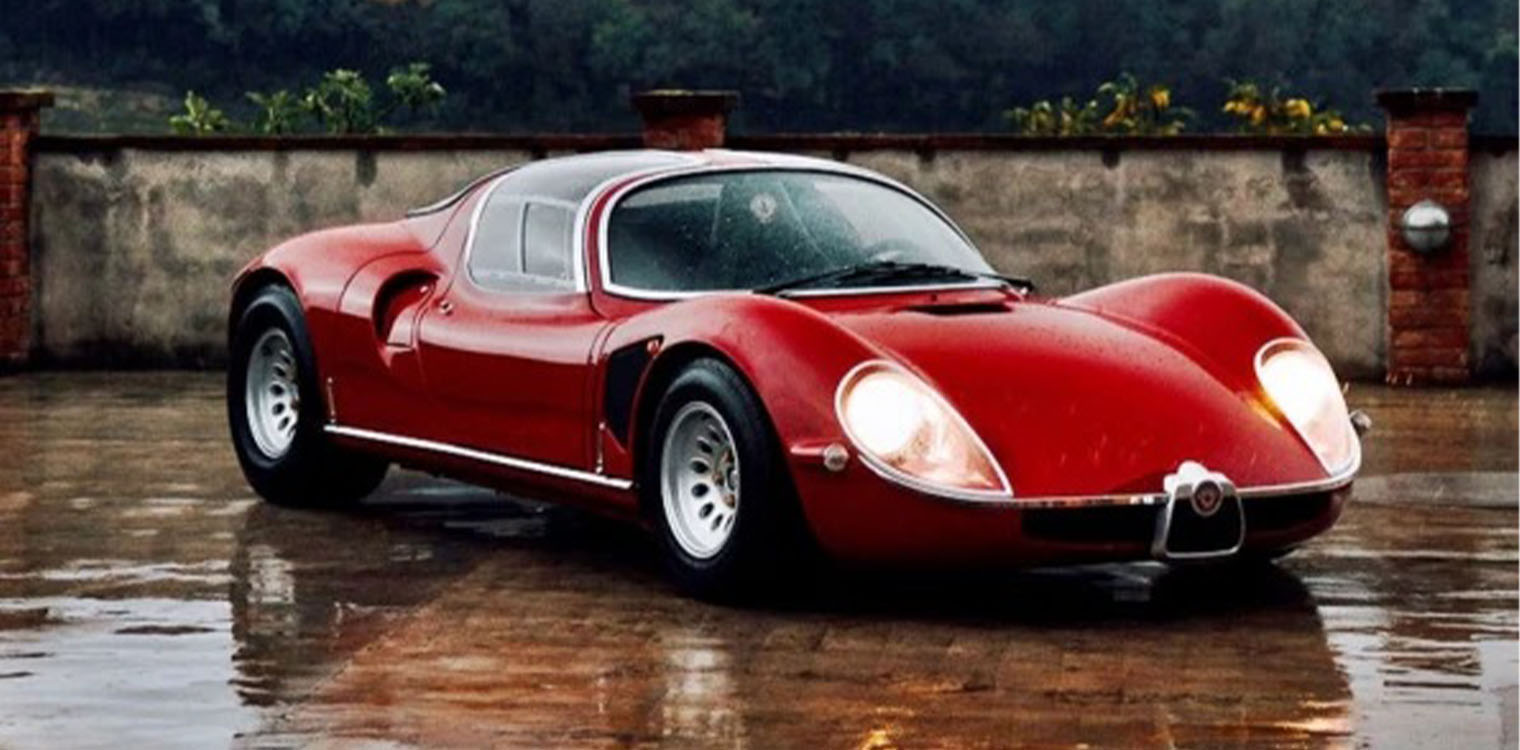 Η Alfa Romeo Tipo 33 Stradale ξαναζεί