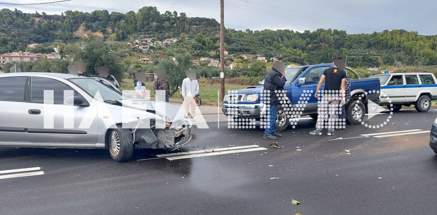 Επιτάλιο: Ένας τραυματίας σε σύγκρουση οχημάτων στην Πύργου - Κυπαρισσίας