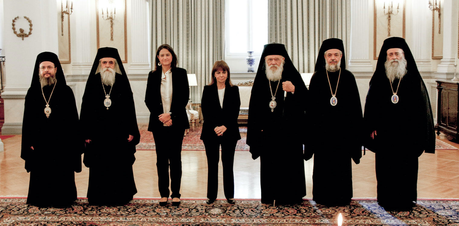 Στην Πρόεδρο της Δημοκρατίας, ο νέος Μητροπολίτης Ηλείας κ.κ. Αθανάσιος Β'