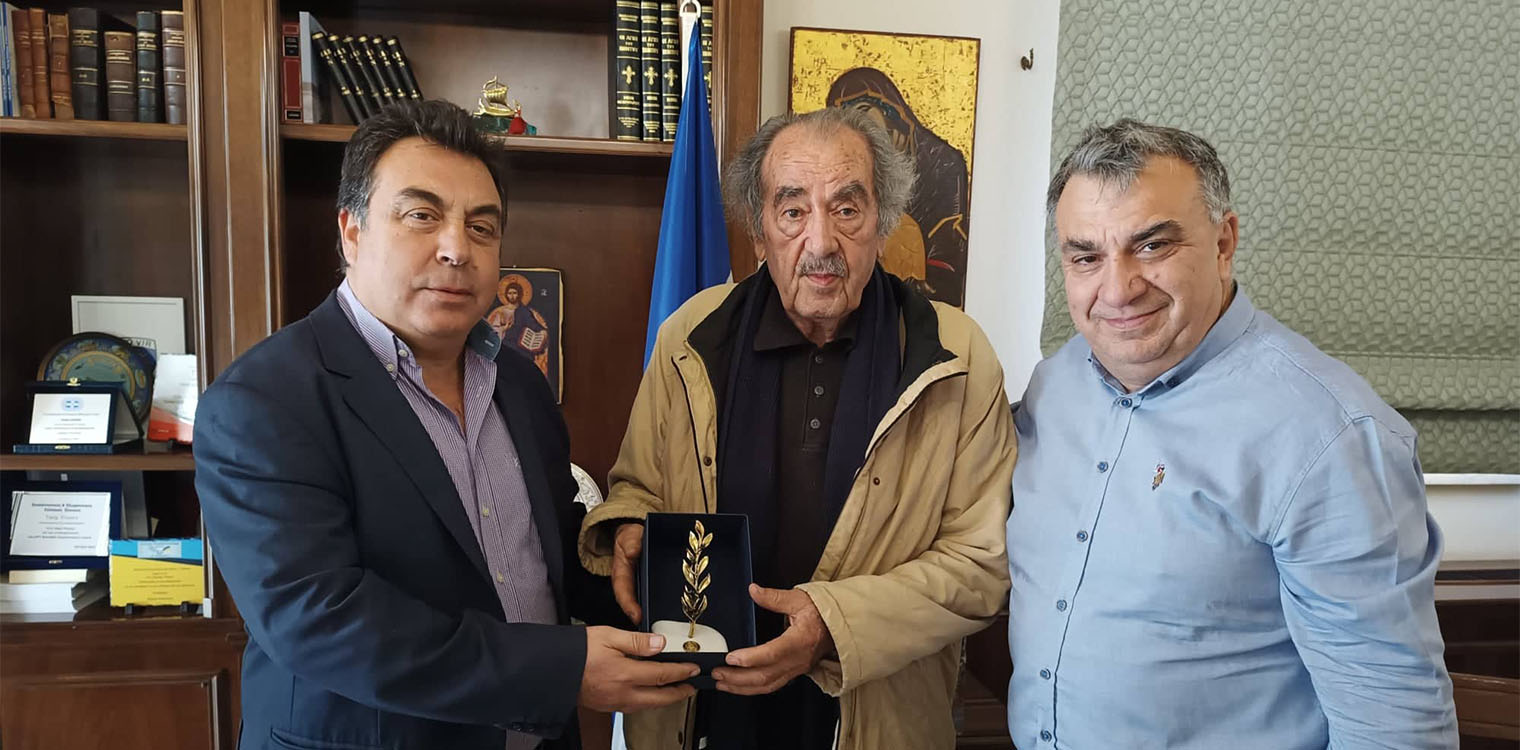 Δήμος Πύργου: Τον δικηγόρο Νίκο Παναγόπουλο τίμησε ο Δήμαρχος Πύργου Παναγιώτης Αντωνακόπουλος