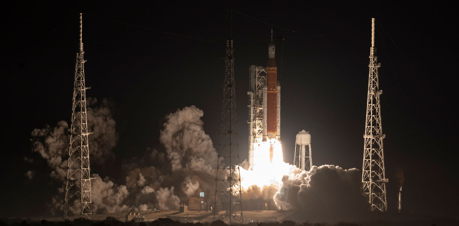NASA: Δορυφορικό βίντεο από την εκτόξευση της Artemis 1 στη σελήνη