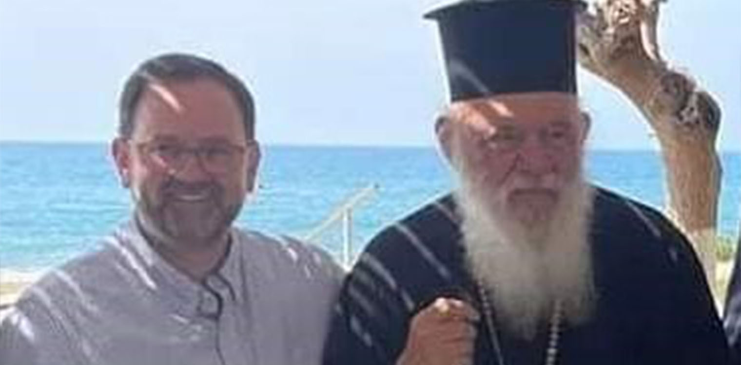 Κοροβέσης: Θερμή συνομιλία είχε ο Aντιπεριφερειάρχης Πολιτισμού &amp; Τουρισμού Αρχιεπίσκοπο Αθηνών κ. Ιερώνυμο