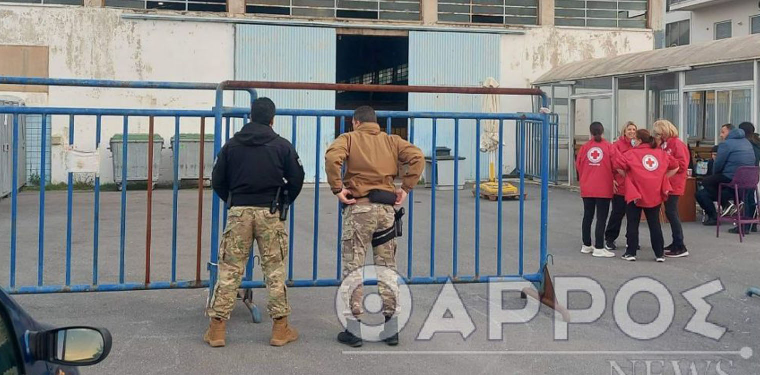 Στις αποθήκες του λιμανιού της Καλαμάτας οι 92 μετανάστες