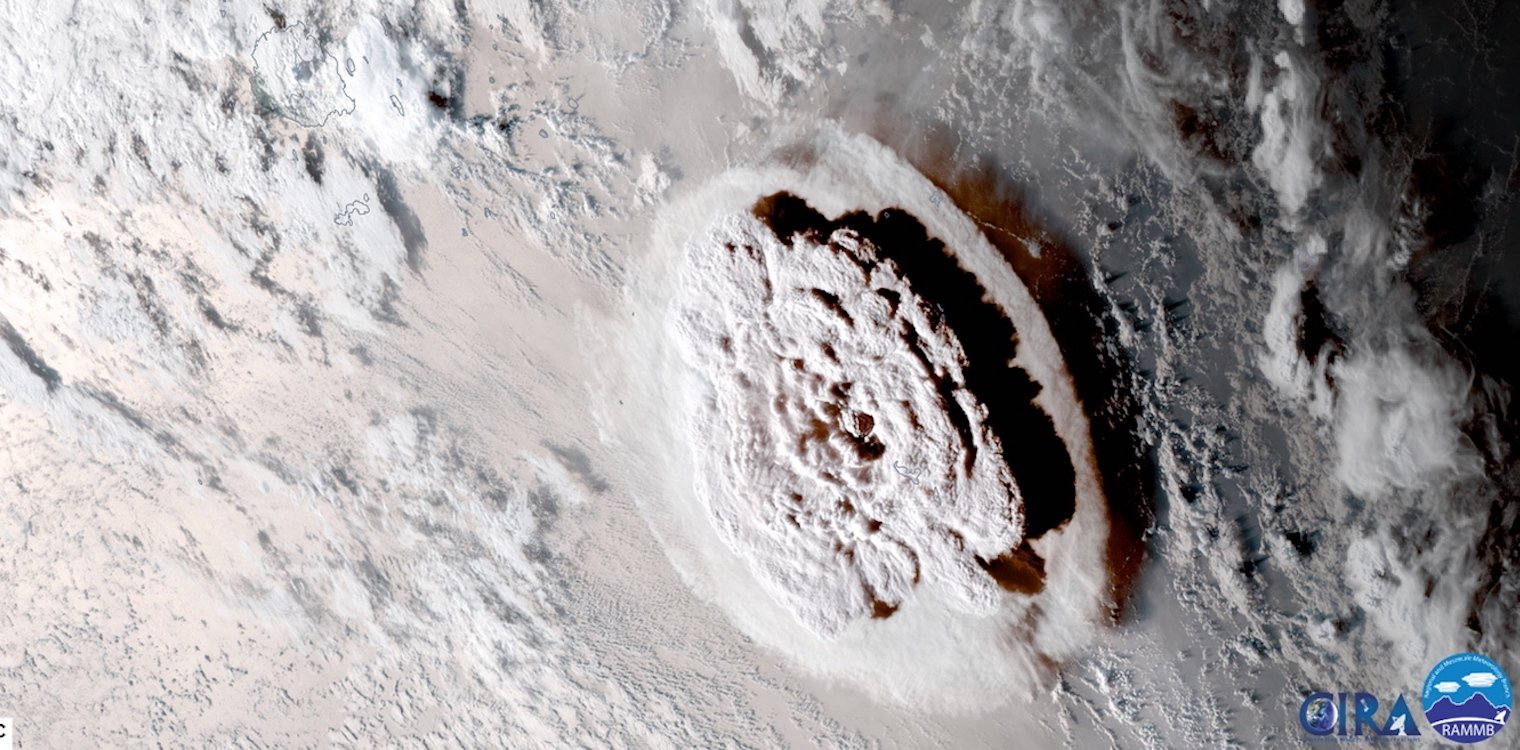 Τόγνκα: Η ηφαιστειακή έκρηξη του Ιανουρίου ήταν η ισχυρότερη που έχει καταγραφεί