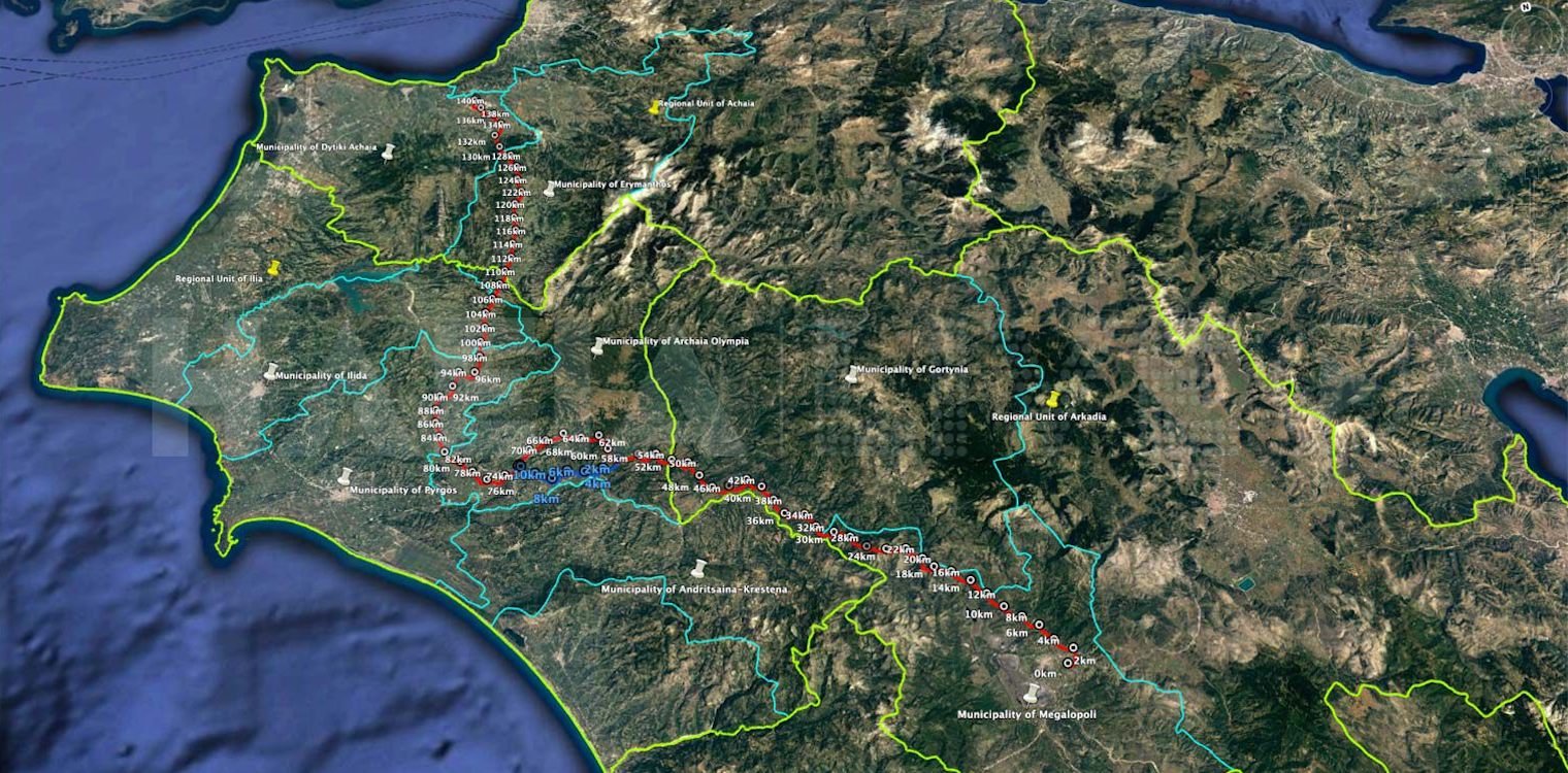 Αυτός είναι ο αγωγός που θα φέρει το φυσικό αέριο στη Δυτ. Ελλάδα - Η πορεία σε Ηλεία και Αχαΐα