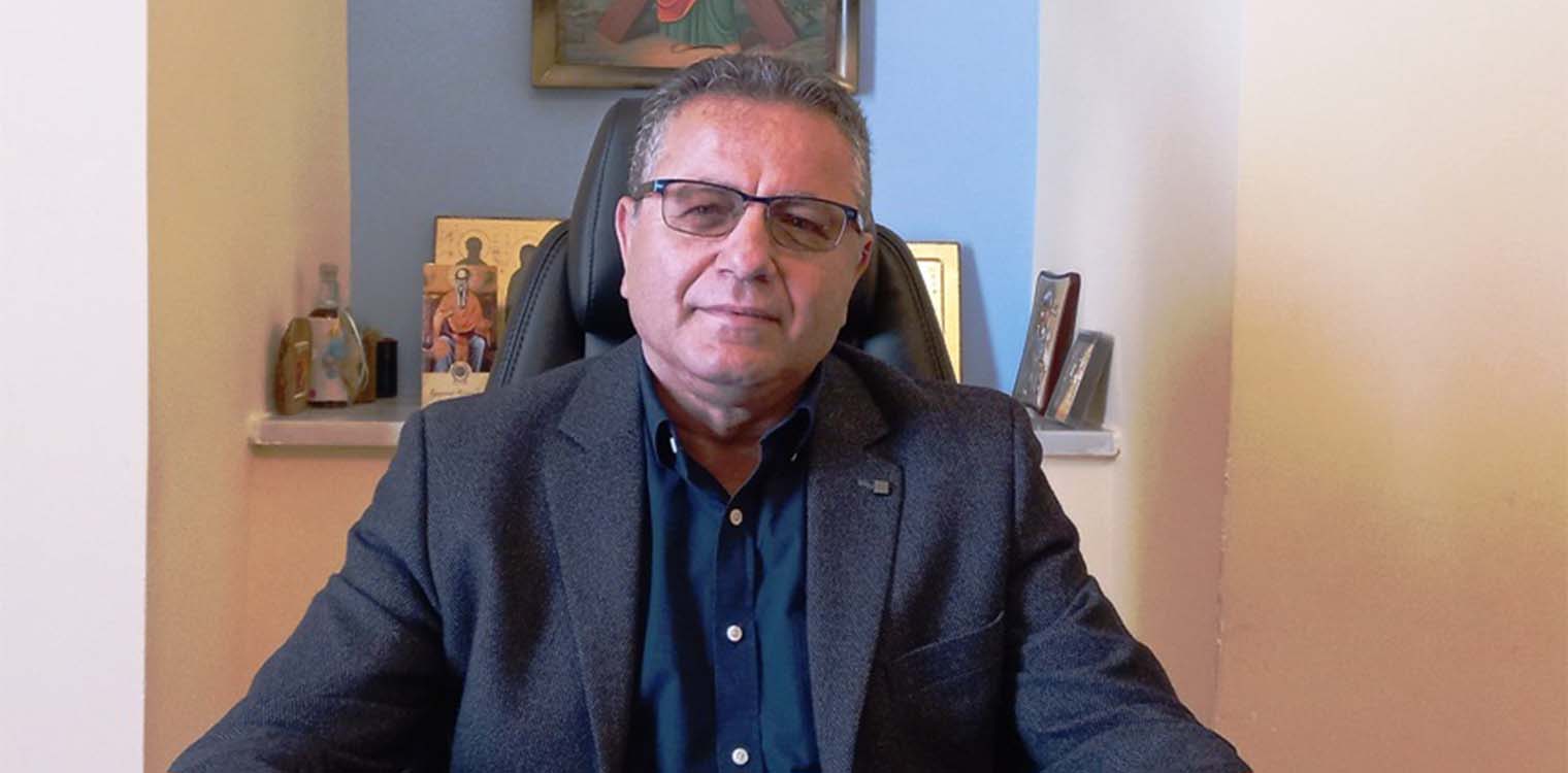 Ευχές στον Δήμαρχο Πηνειού Ανδρέα Μαρίνο