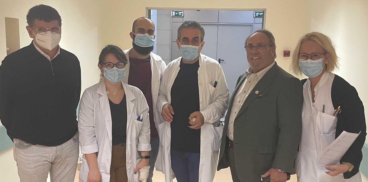 Επίσκεψη Ανδρέα Παπαδάκου στο Γενικό Νοσοκομείο Ηλείας