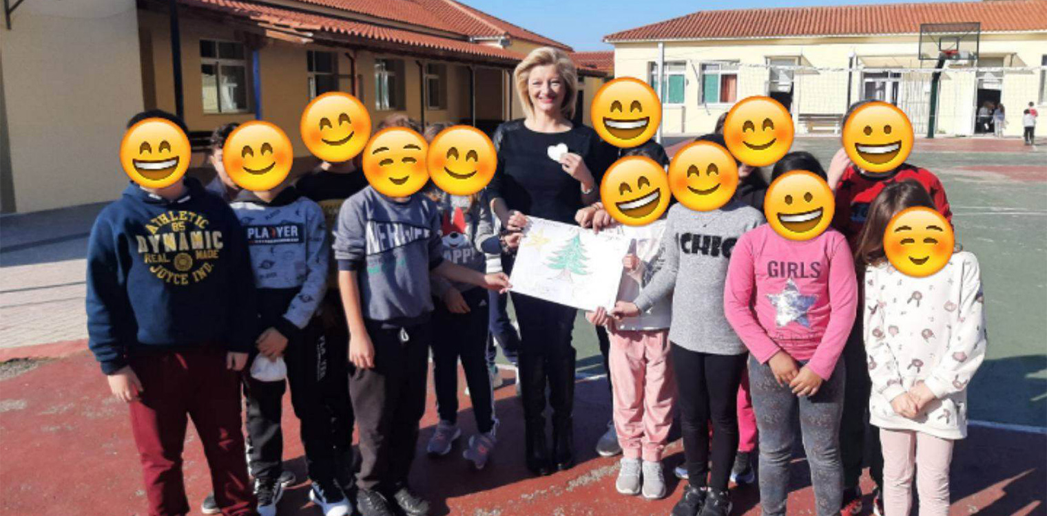 Αυγερινοπούλου: Επίσκεψη στο Δημοτικό Σχολείο Επιταλίου