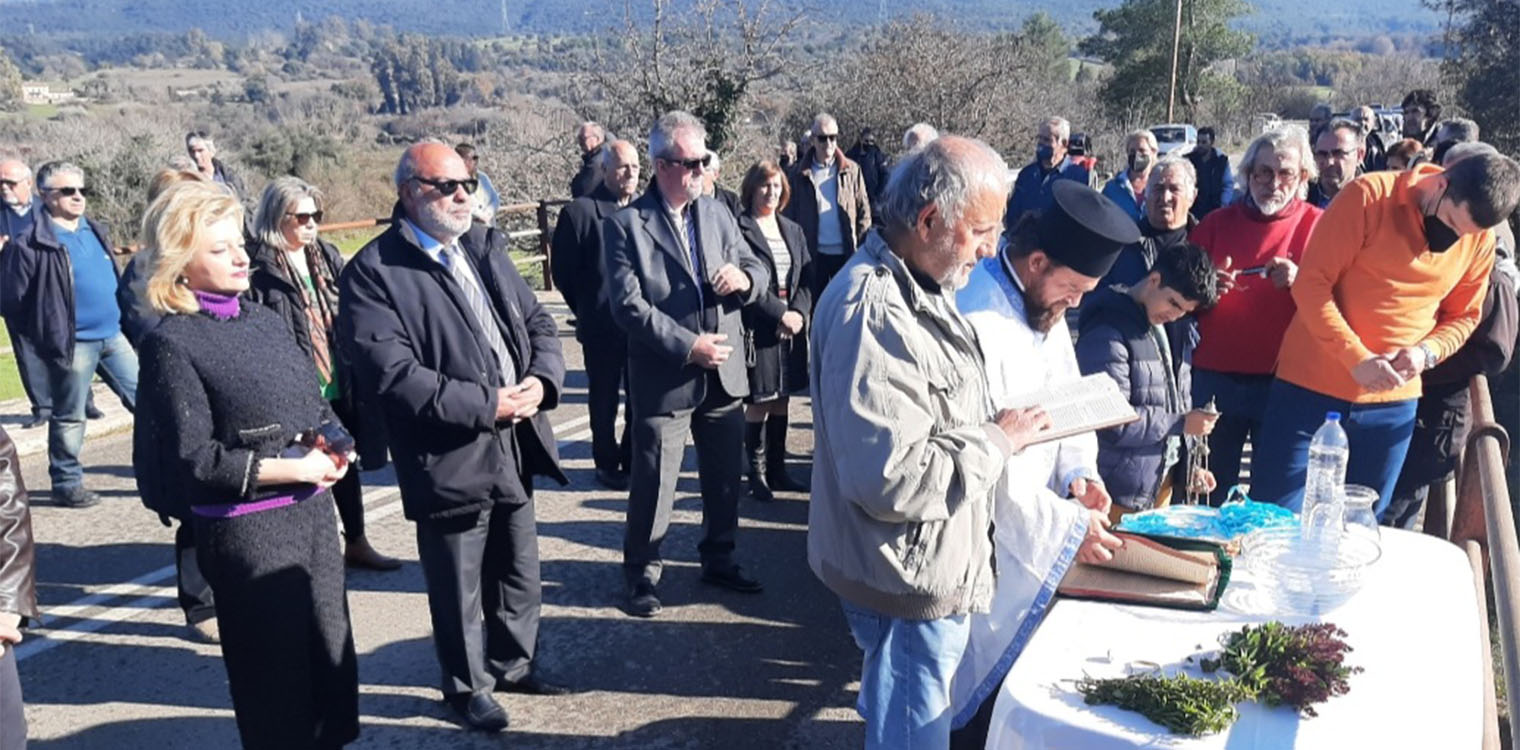 Αυγερινοπούλου: Σην Τελετή Καθαγιασμού των υδάτων του ποταμού Αλφειού στη γέφυρα της Κοινότητας Σέκουλα η Βουλευτής Ηλείας