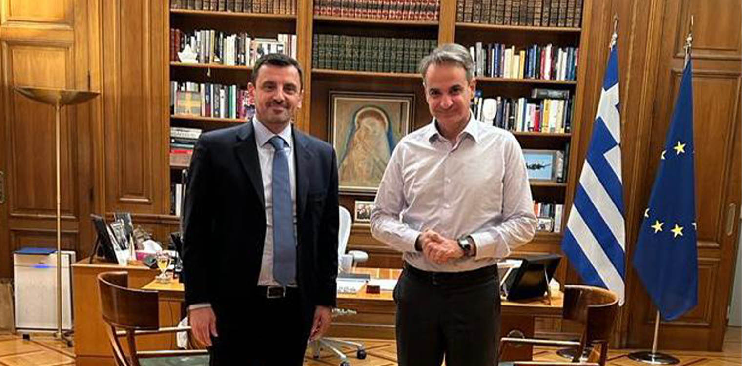 Νικολακόπουλος: Η Ηλεία πιο δυνατά στο αύριο με συγκροτημένο σχέδιο και έργο - Συνάντηση με τον Πρωθυπουργό