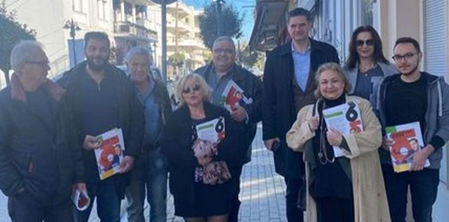 Με το πρόγραμμα του ΣΥΡΙΖΑ-ΠΣ στην αγορά της Βάρδας και των Λεχαινών