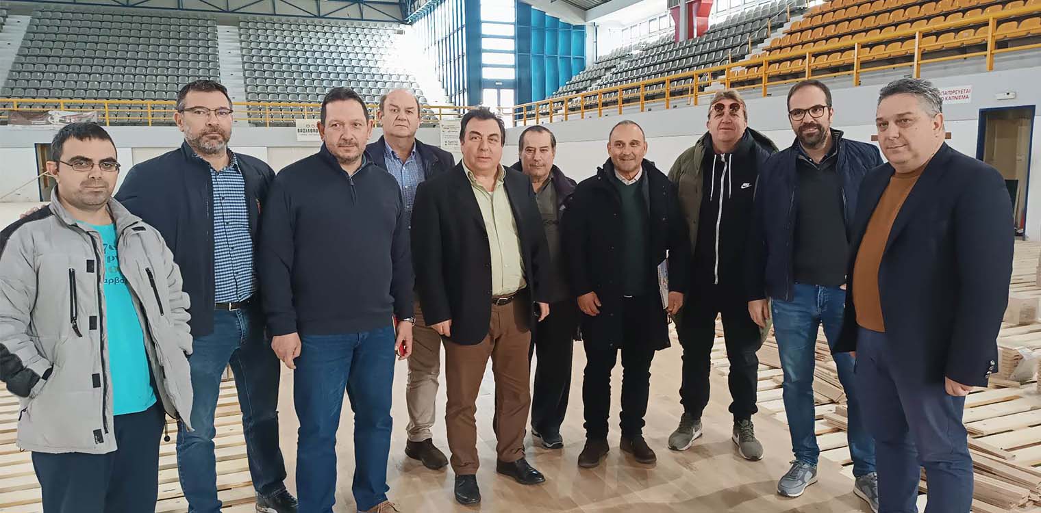 Στην τελική ευθεία οι εργασίες στο Κλειστό Γυμναστήριο «Γ. Βασιλακόπουλος - Παραδίδεται νωρίτερα από το αναμενόμενο χρονοδιάγραμμα