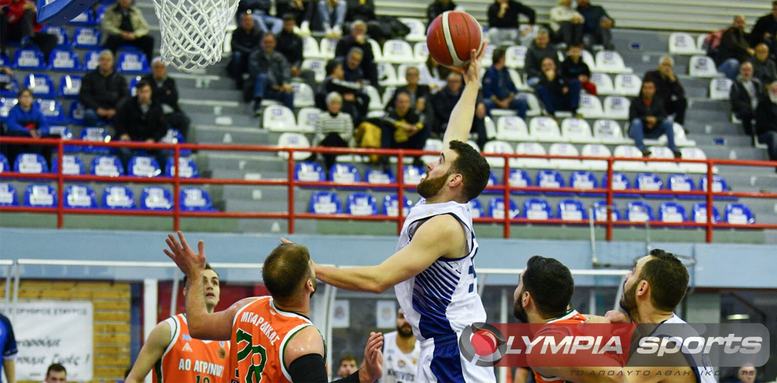 Elite League: Μια ανάσα από την κορυφή ο Κόροιβος, νίκησε 71-63 το Αγρίνιο