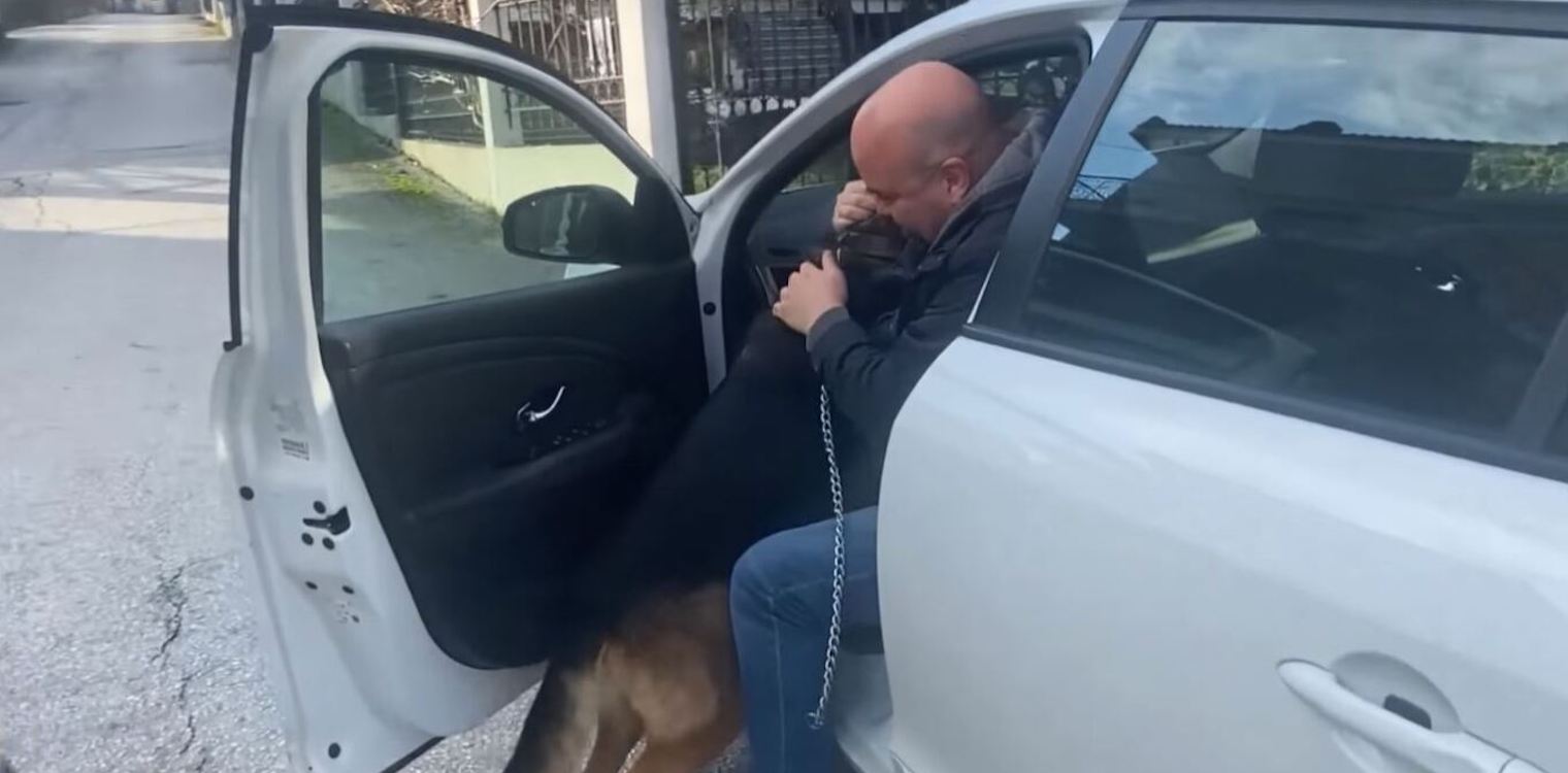 Η στιγμή που λυκόσκυλο ξαναβρίσκει το αφεντικό του ύστερα από 5 χρόνια! - Απερίγραπτη η χαρά τους (βίντεο)