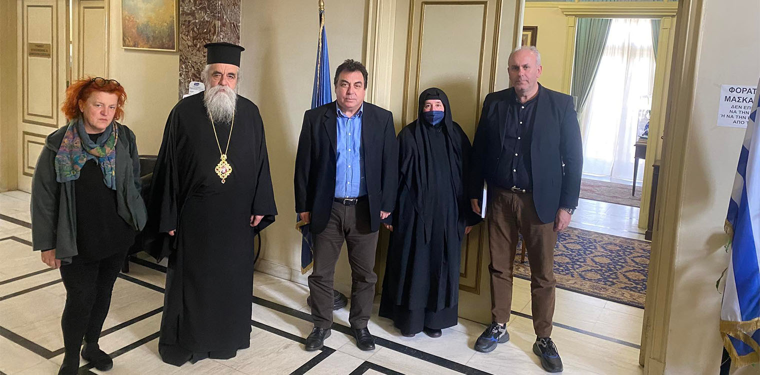Συνάντηση Δημάρχου Πύργου με τον Μητροπολίτη Ηλείας για την ενδυνάμωση και ανάδειξη του θρησκευτικού τουρισμού