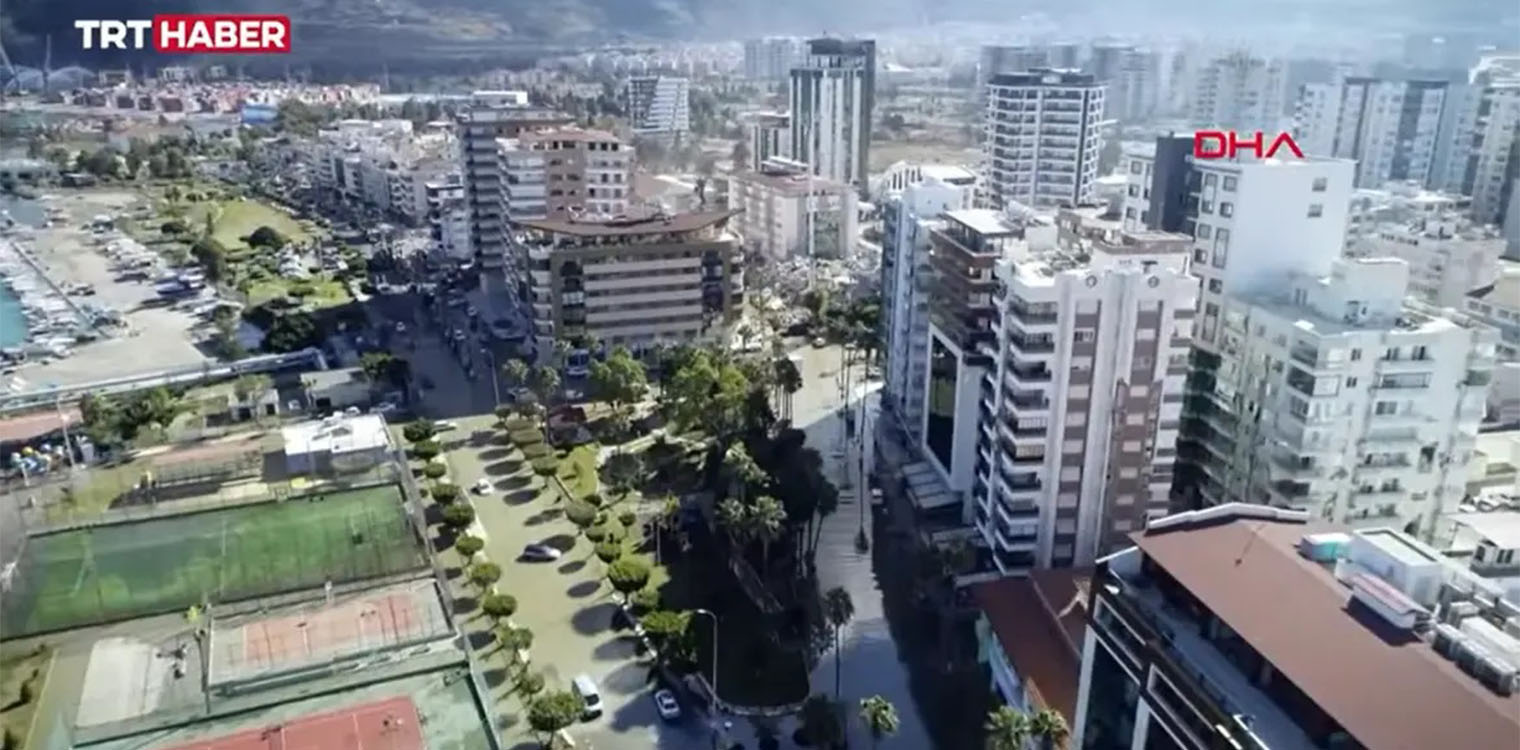 Σεισμός στην Τουρκία: Κρανίου τόπος η Αλεξανδρέττα - Πλημμύρισε η πόλη, συγκλονιστικές εικόνες από drone