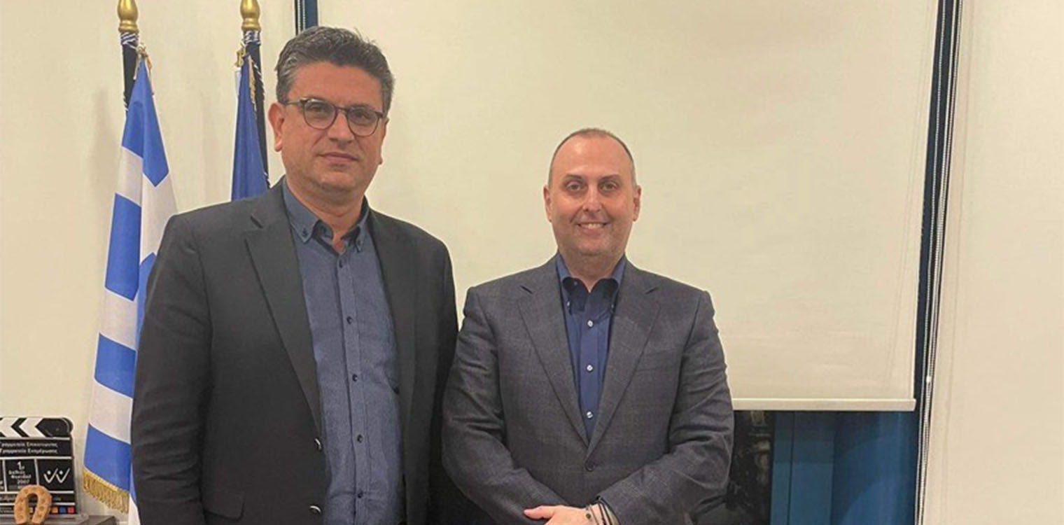 Συνάντηση Λέντζα με τον Υφυπουργό Υποδομών και Μεταφορών Γ. Καραγιάννη
