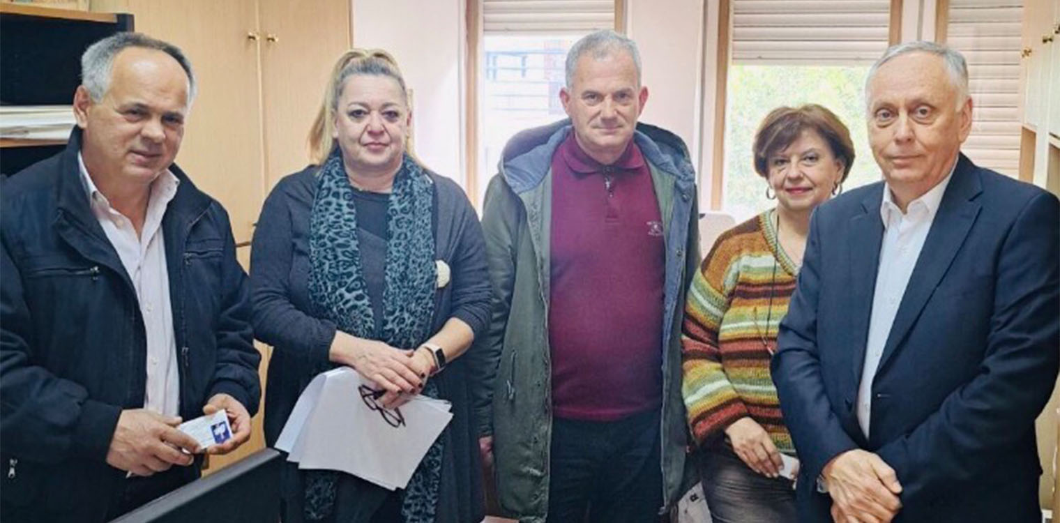 Το Πρωτοδικείο Ηλείας επισκέφθηκε ο Νίκος Καλάκος