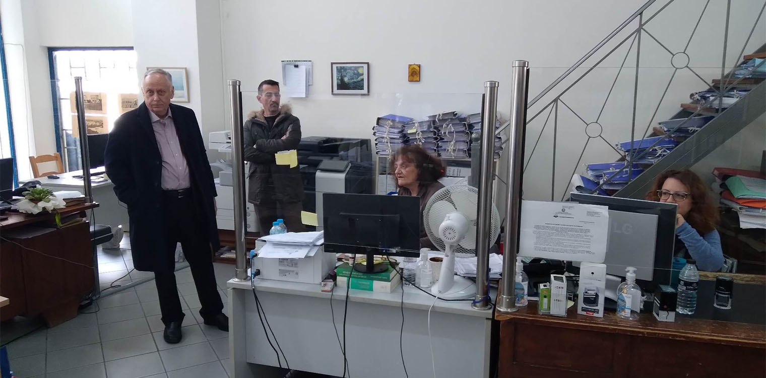 Το Υποθηκοφυλακείο Πύργου επισκέφθηκε ο Νίκος Καλάκος