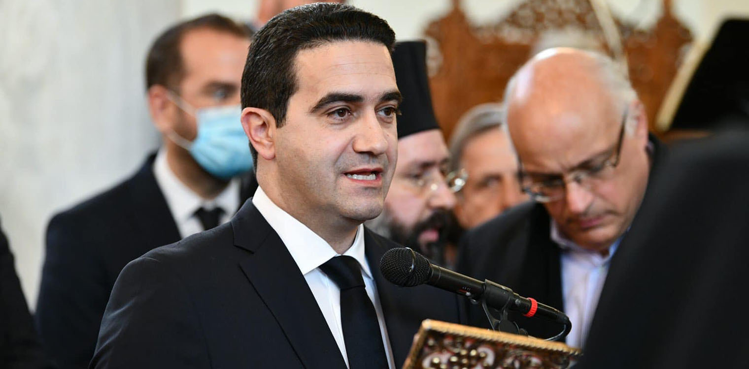 Επικήδειος Κατρίνη στη σημερινή εξόδιο ακολουθία του μακαριστού μητροπολίτη, πρώην Ηλείας &amp; Ωλένης, Γερμανού