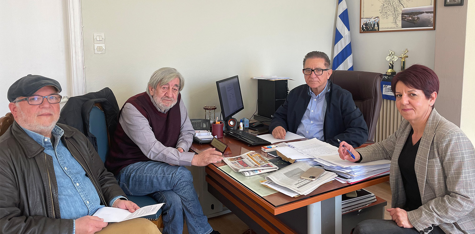 Δήμος Ζαχάρως: Συζήτηση για το ενδεχόμενο συνεργασίας με το Φεστιβάλ Κινηματογράφου Ολυμπίας