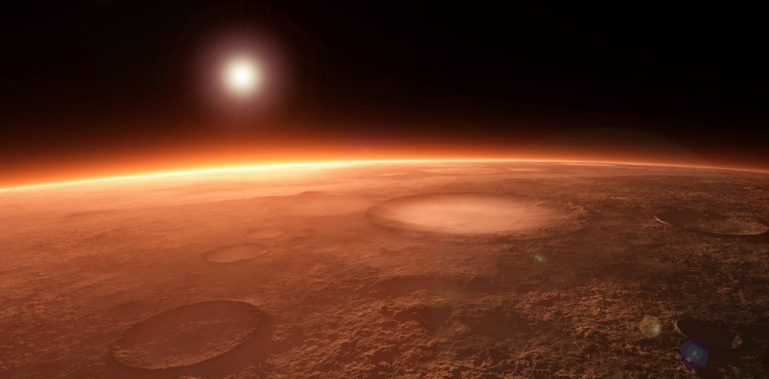 NASA: Σπάνιο μετεωρολογικό φαινόμενο χρωμάτισε το ηλιοβασίλεμα στον Άρη