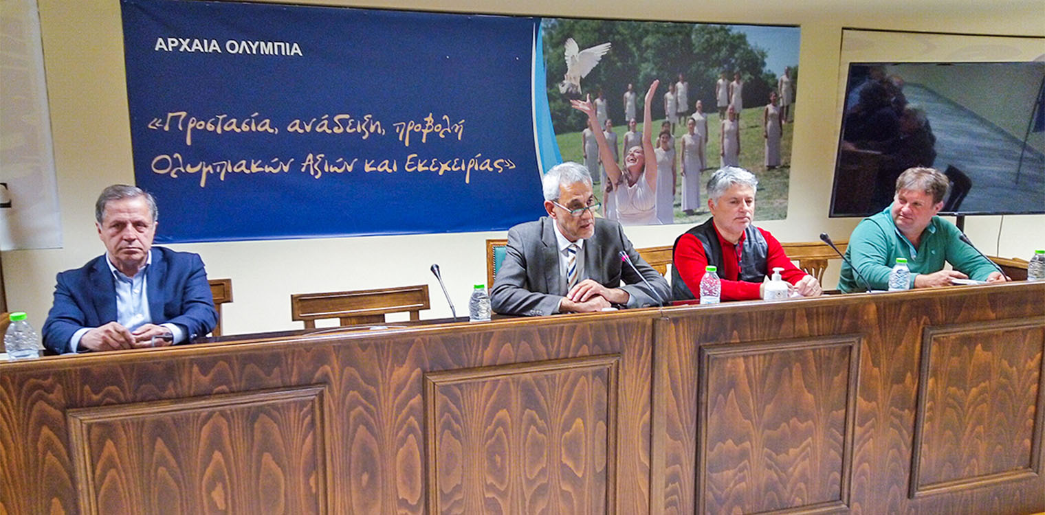 Κωσταριάς: Να συνεργαστούμε για το καλό του Δήμου μας - Δηλώσεις του νέου Προέδρου του Δημοτικού Συμβουλίου Αρχ. Ολυμπίας